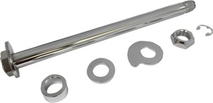 Drag Specialties Rear Axle Kit Chrome For Harley Touring Models - Rear axle kit for Harley-Davidson Touring