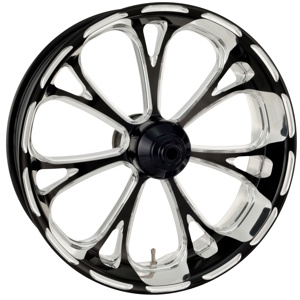 21x3.5 Forged Virtue Wheel Contrast Cut Platinum by Performance Machine