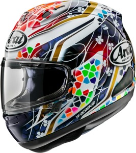 Arai Corsair-X Nakagami-3 Helmet XL - Premium full-face helmet with Nakagami-3 graphic