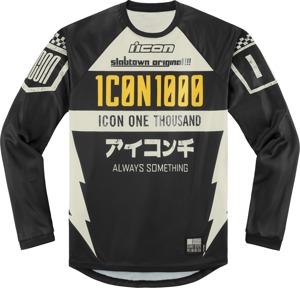 ICON Slabtown Jersey Men's Black/Yellow/White Size S - Men's Slabtown Jersey, Black/Yellow/White, Size S
