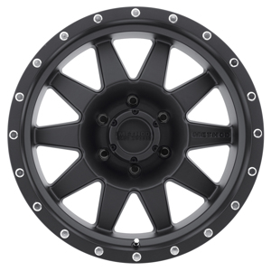 MR301 The Standard 18x9 -12mm Offset 6x5.5 108mm CB Matte Black Wheel