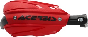 Acerbis Endurance X Handguards Red/Black Universal Pair - Ultra-durable handguards, Red/Black, Universal fit