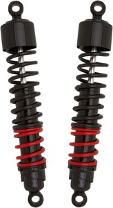 Burly Brand Stiletto Shocks 13.5" Black Fits FXD 1991-2017