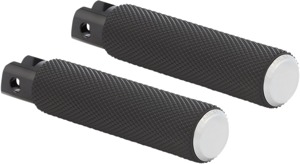 Arlen Ness Knurled Passenger Pegs Chrome Fits 2018+ Softail