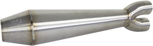 Two Brothers Racing Comp-S Gen 2 2-1 Exhaust Brushed For Indian Challenger