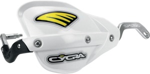 Cycra Probend Flexx Bar ATV Direct Mount Enduro Handguards - White