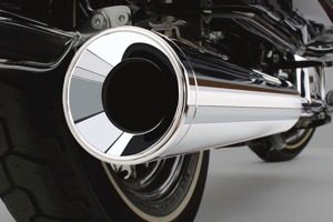 Cobra Dragsters Chrome Full Exhaust Fits 86-06 H-D FLST & FXST Softails