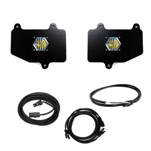 Baja Designs Dual S1 Reverse Kit w/ Upfitter Fits 18+ Jeep Wrangler JT
