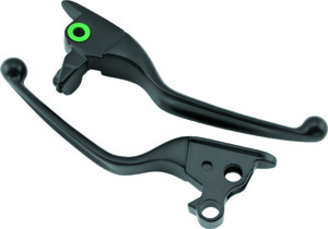 Original Black Lever Set For 08-10 FLT by Bikers Choice - Black lever set, For 08-10 FLT Harley