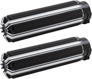 Arlen Ness 10-Gauge Grips Black TBW