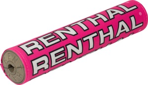 Renthal Vintage SX Crossbar Pad Pink/White Retro 10in