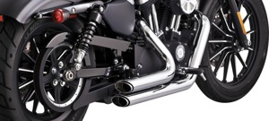Vance & Hines Shortshots Chrome Exhaust System Fits Sportster 14-22