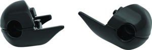 Rear Atto Turn Signal Adapter Black by Kuryakyn