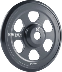 Hinson Billetproof Pressure Plate Black For Yamaha YZ450F 2023 - Billetproof clutch pressure plate For Yamaha YZ450F 2023
