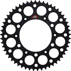 Rear Sprocket - Grooved Black 520-53 Teeth - For 2016/18-19 KTM 125 XC-W/ 250EXC/ 350 EXC-F