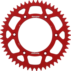 Supersprox Aluminum Rear Sprocket 50T Red Fits Honda