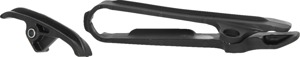 Acerbis Chain Slider Black For KTM 65 SX, Husqvarna TC 65, GasGas MC 65 - Chain slider for KTM 65 SX, TC 65, MC 65