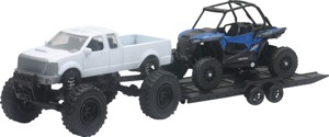 New Ray 1:18 Die-Cast Pickup with Polaris RZR XP1000 EPS Toy Set