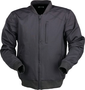 Z1R Shaman Bomber Jacket Black 3XL Men's - Men's 3XL black bomber jacket with armor