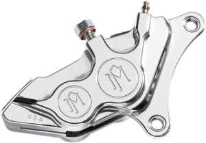 Performance Machine 4 Piston Right Caliper Chrome Fits 00-17 HD 11.5in
