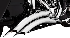 Vance & Hines Big Radius 2-2 Chrome Exhaust Fits HD Dresser 17-22