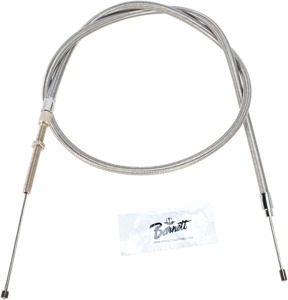 Barnett Clear Coat Stainless Steel Clutch Cable 44" for 75-84 HD Sportster