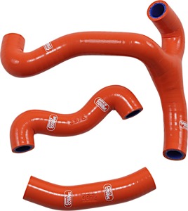 Moose Race Fit Radiator Hose Kit Orange For KTM 50 SX/Mini - Radiator hose kit for KTM 50 SX and SX Mini
