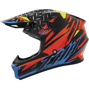 THH Helmets T710X Assault Helmet Black/Orange XS