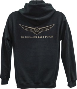 Factory Effex Men's Gold Wing Icon Zip Hoody Black XL