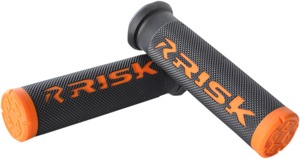 Risk Racing Fusion 2.0 ATV/MTB Grips - Orange