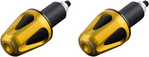D-Axis Bar End Weight Gold & Black