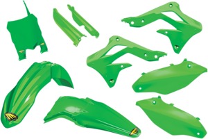 Cycra Complete Powerflow Body Kit Green Fits Kawasaki