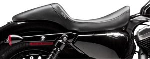 Le Pera Daytona Sport Daddy Long Leg Seat Black 11" For 04-22 HD Sportster