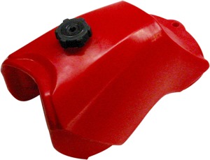 IMS Large Capacity Red Fuel Tank 3.3 Gal For Honda TRX300 FourTrax - High-capacity red fuel tank For Honda TRX300 FourTrax