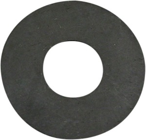 S&S Cycle Valve Spring Shim .574in x 1.450in x .030in Black - Valve spring shim, steel, black, .574 x 1.450 x .030 in