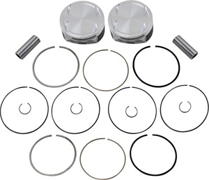 JE Pistons Piston Kit 4.250in Bore 11.0:1 For Harley-Davidson Milwaukee-8