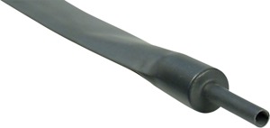 DEI Hi-Temp Shrink Tubes Black 1in x 4ft Polyolefin - 1in x 4ft hi-temp shrink tubing, black, universal