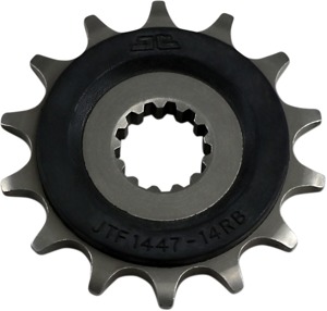 JT Steel Front Sprocket 14T-520 w/ Rubber Damper For 12-17 Suzuki GW250