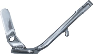 Drag Specialties Kickstand Chrome 1in Extended For Harley Fat Boy - 1" over stock kickstand For Harley Fat Boy
