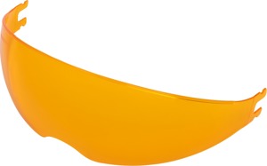 Z1R Range 2.0 Helmet Internal Sun Shield Amber One Size - Replacement visor for Z1R Range 2.0 helmet