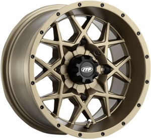ITP Hurricane 15x7 Bronze Wheel 4+3 Offset 4/156 Bolt Pattern