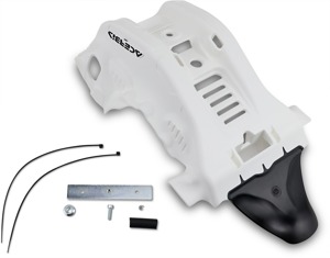 Acerbis Offroad Skid Plate White/Black Skid Plates