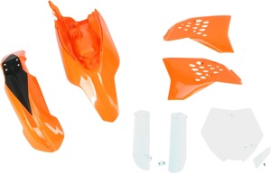 Acerbis Full Plastic Kit Orange Fits 2012-2015 KTM SX65