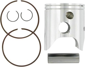 Wiseco Pro-Lite Piston Kit 66.40mm Std Suzuki RM250 00-02 - Piston kit 66.40mm standard For Suzuki RM250 00-02