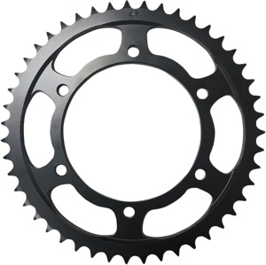Parts Unlimited Rear Sprocket 530 47T Black Steel For Yamaha YZF600R - Rear 530 47T sprocket For Yamaha YZF600R