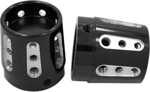 Axle Nut Covers Gatlin 1" Black by Avon