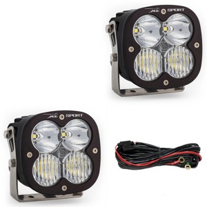 Jeep JL/JT Rubicon Steel Bumper LED Light Kit XL Sport by Baja Designs
