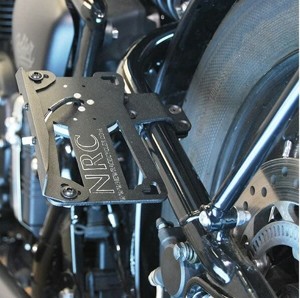 New Rage Cycles Side Mount License Plate Bracket - Fits 17-24 Triumph Bobber