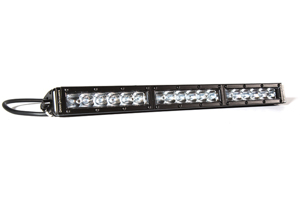 18 In LED Light Bar Single Row Straight Clear Driving Each Stage Series