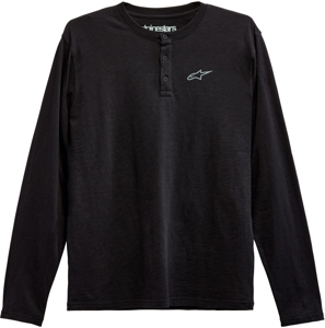 Alpinestars LS Gravel Henley - Black, X-Large
